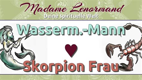 wassermann mann und skorpion frau